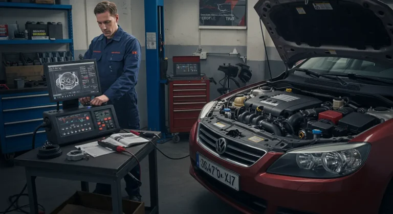 Senzor Poziție Clapetă Accelerație: Simptome Ajustare Greșită - Ralanti instabil, accelerație lentă, consum crescut carburant, erori motor.