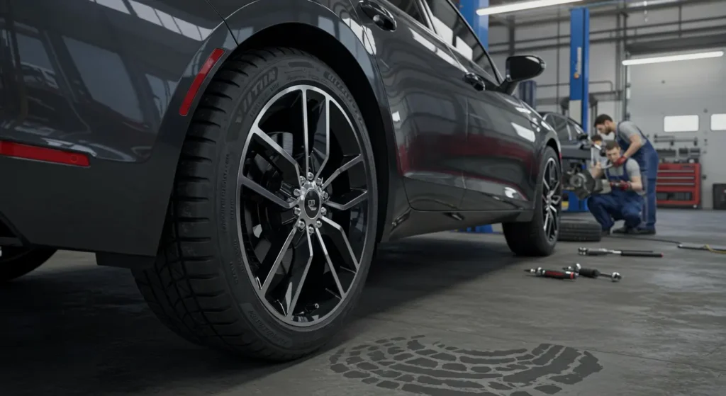 Uzura inegală a anvelopelor: cauzează alinierea necorespunzătoare, presiune incorectă, componente suspensie uzate. Autovehicule întreținere esențială.