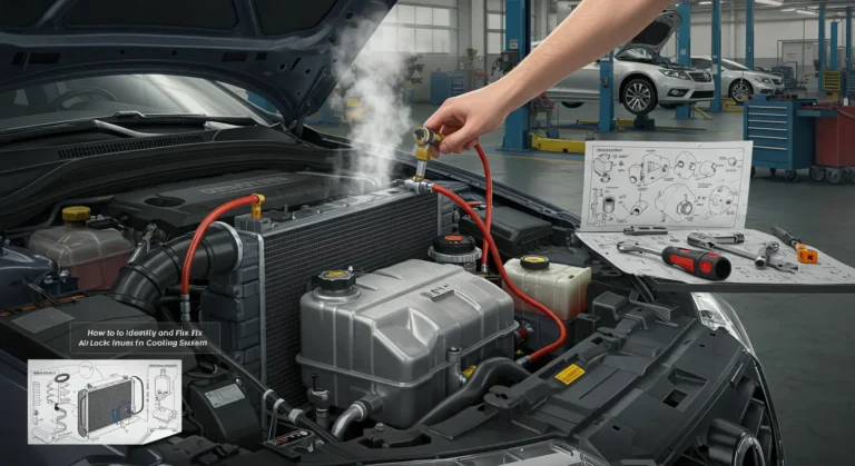 Diagnoză și eliminare bule de aer în sistemul de răcire auto: pași esențiali pentru identificare și remediere eficientă.