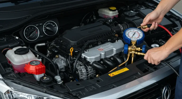 Reîncărcare A/C auto - Ghid DIY: unelte necesare, pas cu pas, pentru reîncărcarea sistemului de aer condiționat al mașinii tale.