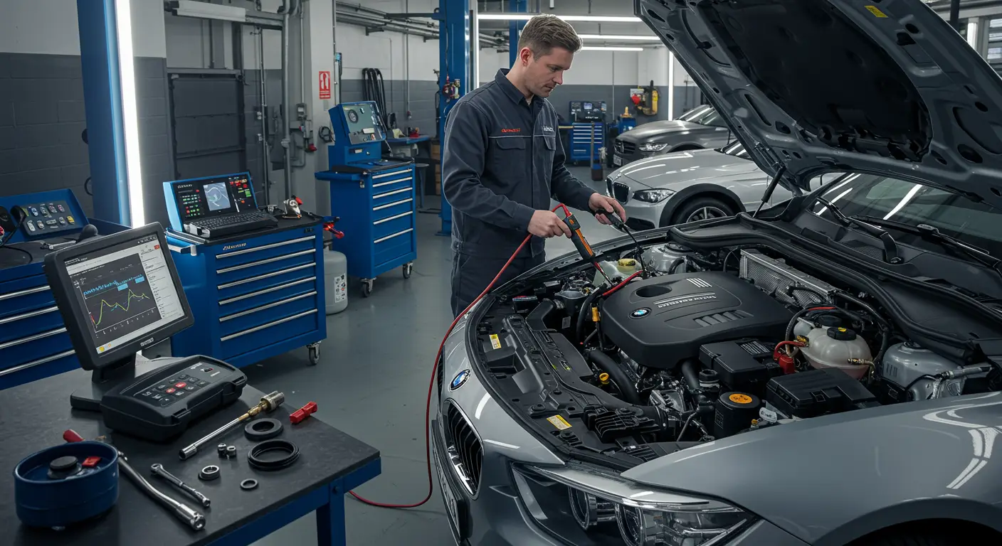 Detectarea scurgerilor de agent frigorific la A/C auto implică utilizarea de instrumente precum detectoare electronice, soluții de săpun sau lămpi UV pentru a localiza scurgerile, care pot fi reparate prin strângerea conexiunilor sau înlocuirea componentelor defecte.