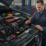 Diagnosticare și reparare probleme siguranțe baterie și legături fuzibile auto. Conexiuni electrice, testare, înlocuire componente defecte.