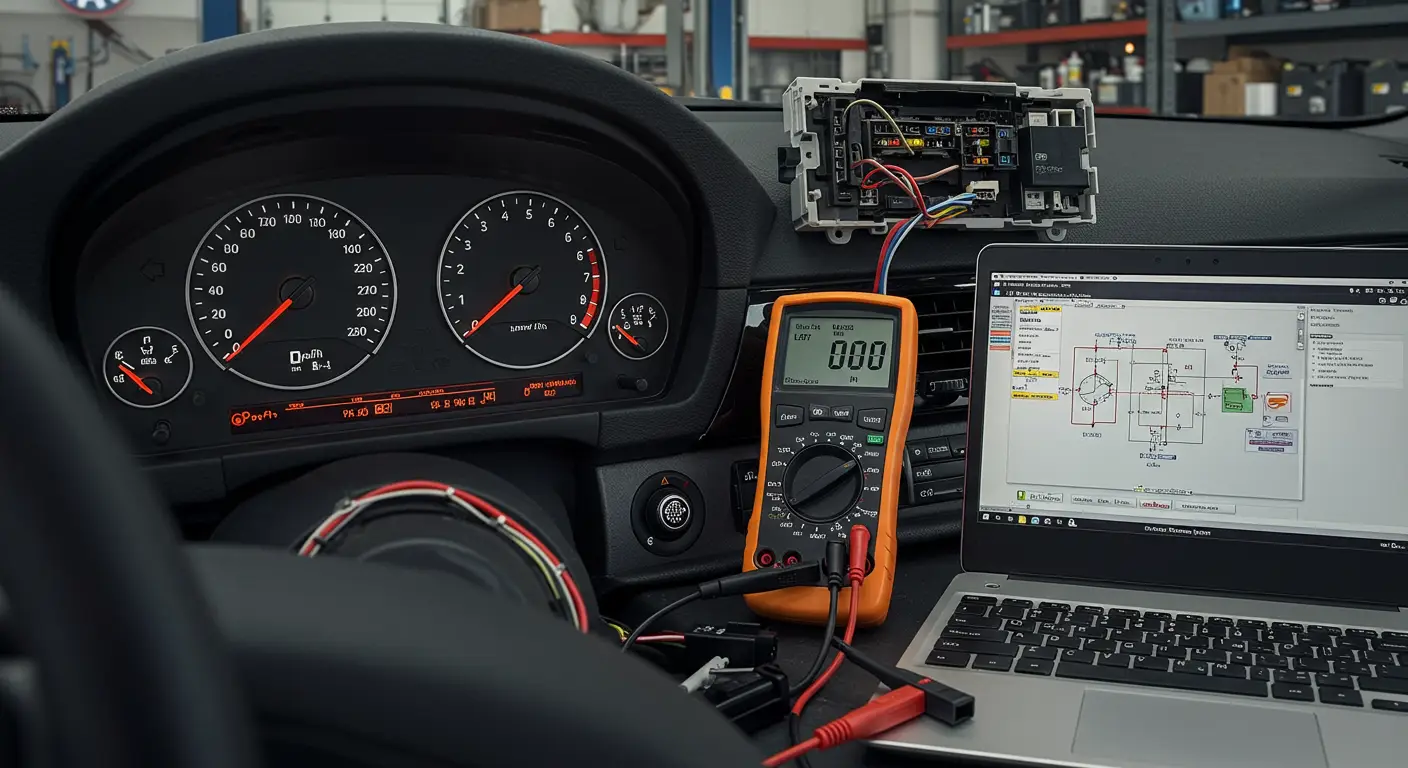 Diagnosticarea defecțiunilor la indicatoarele auto implică identificarea cauzelor comune, precum conexiuni electrice slabe sau senzori defectuoși, și efectuarea reparațiilor necesare, cum ar fi înlocuirea componentelor defecte sau repararea cablajului.