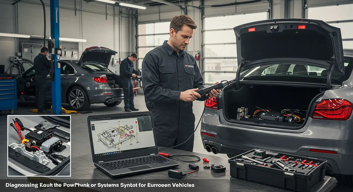 Diagnosticarea defecțiunilor sistemelor de portbagaj sau hayon electric implică identificarea simptomelor precum funcționarea intermitentă sau blocarea și implementarea soluțiilor care pot include verificarea siguranțelor, senzorilor și a motorului electric.