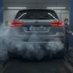 Fum din eșapament la pornire – cauze și soluții: diagnoză auto, consum ulei, garnituri, soluții reparație motor.