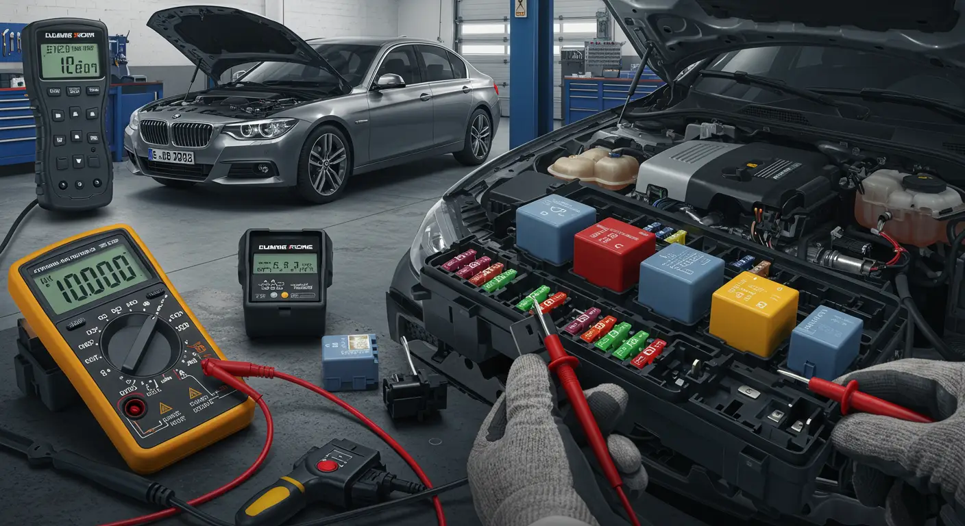 Pentru a diagnostica și înlocui un releu de lumină defect în domeniul auto, verificați mai întâi continuitatea și funcționarea releului utilizând un multimetru, apoi înlocuiți-l cu unul nou dacă se constată că este defect.