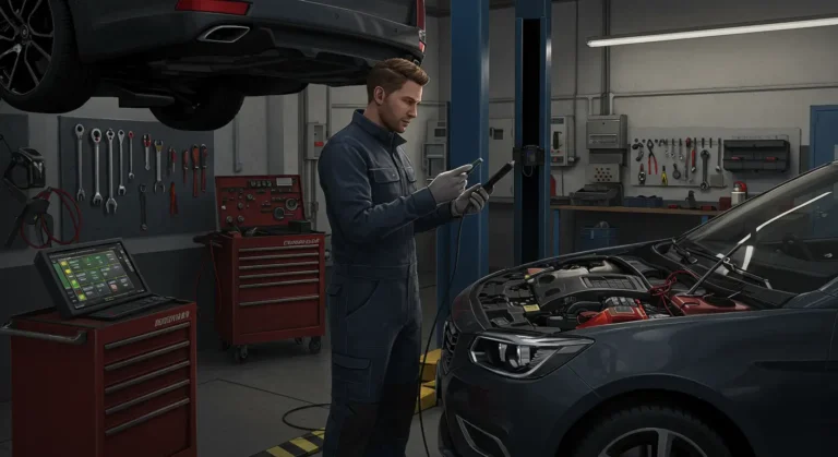 Imagine: Diagnosticarea problemelor sistemului de intrare fără cheie auto - simptome și soluții. Automobil, tehnologie modernă, confort și securitate.