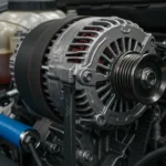 Curea alternator defectă: semne de uzură, zgomote ciudate, lumini intermitente; diagnosticare și înlocuire rapidă. Auto. Siguranță în funcționare.