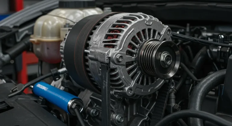 Curea alternator defectă: semne de uzură, zgomote ciudate, lumini intermitente; diagnosticare și înlocuire rapidă. Auto. Siguranță în funcționare.
