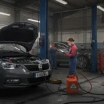 Simptome apă rezervor combustibil auto: pornire greoaie, motor bâlbâit, putere redusă. Soluții: golire rezervor, aditiv absorbant, verificare sistem combustibil.