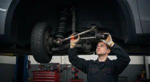 Simptome și diagnosticare bară antiruliu defectă: zgomote, instabilitate la viraje, uzură inegală anvelope. Verificare vizuală și test mecanic recomandate.