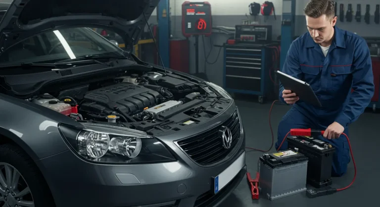 Simptome baterie auto slabă: pornire lentă, faruri slabe, indicator bord aprins. Diagnostice și soluții pentru îmbunătățirea performanței vehiculului.
