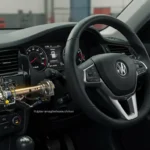 Descriere imagine: Ghid depanare auto - simptome coloană de direcție defectă. Probleme comune și soluții rapide pentru conducere sigură.