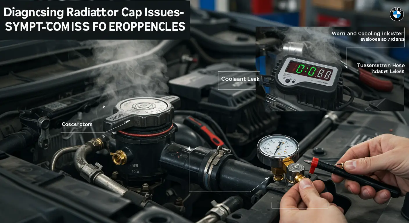 Semnele unui capac de radiator defect includ supraîncălzirea motorului, pierderi de lichid de răcire și fluctuații ale nivelului lichidului de răcire, iar testarea se poate face prin verificarea etanșeității și presiunii capacului.