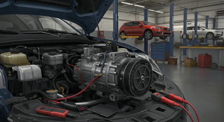 "Simptome compresor A/C defect: zgomote, flux aer slab. Diagnosticare și înlocuire compresor auto. Tutorial pas cu pas."