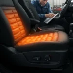 Imagine: "Ghid Depanare Probleme Încălzire Scaune Auto – Simptome Sistem Defect" Descriere: "Simptome încălzire scaune defect: căldură inegală, întreruperi, semnalizare eroare."