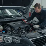 Simptome și cauze ale senzorului de poziție a clapetei de accelerație defect: Ralanti instabil, accelerație slabă, martor motor aprins.