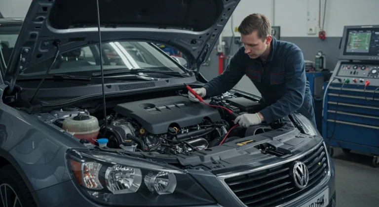 Simptome și cauze ale senzorului de poziție a clapetei de accelerație defect: Ralanti instabil, accelerație slabă, martor motor aprins.