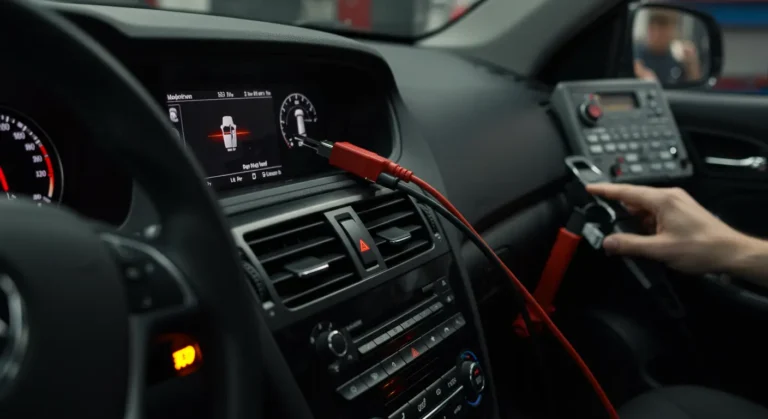 Imagine: Simptome și diagnosticarea senzorilor defecți ai centurii auto - indicator aprins, eroare airbag, semnal sonor constant, verificare service auto.