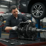 Imagine explicând simptomele și diagnosticarea problemelor diferențiale auto: zgomote neobișnuite, scurgeri de ulei, uzura anvelopelor, vibrații resimțite la condus.