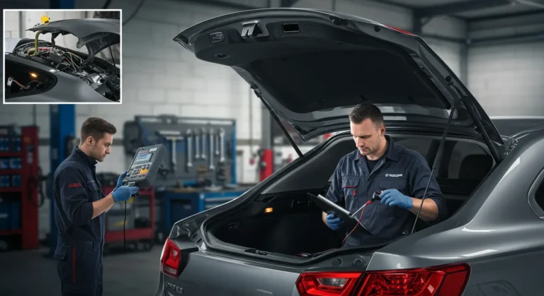 Simptome și soluții pentru sistemele de portbagaj electric defecte auto. Probleme comune și remedii eficiente.