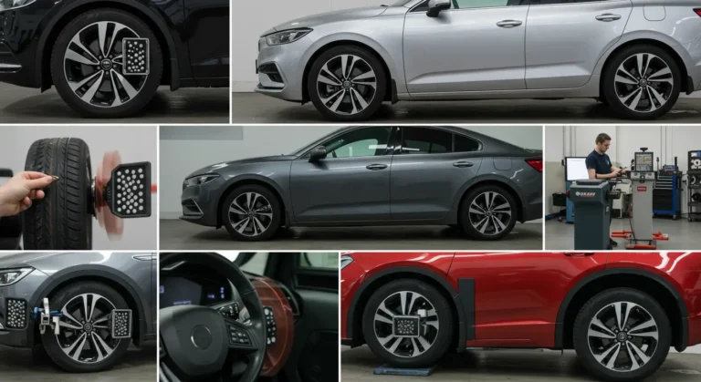 "Simptome aliniere roți necorespunzătoare: uzură inegală anvelope, volan necentrat. Corecții: reglare unghiuri, verificare suspensii. Soluții rapide pentru siguranța autovehiculului."