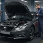 Sistemul secundar de injecție aer defect: motor pornire dificilă, ralanti neregulat, emisii crescute, martor check engine aprins.