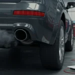 Imagine: Simptome convertor catalitic defect - identificare și remediere. Fum excesiv, miros sulfuric, consum crescut, sunet zgomotos. Auto diagnotic și reparație.