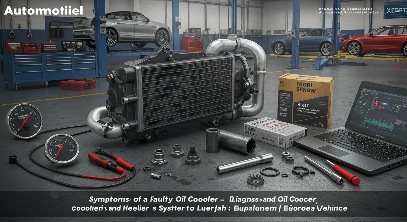 Simptomele unui radiator de ulei defect includ supraîncălzirea motorului, scăderea presiunii uleiului și scurgeri de ulei, necesitând diagnosticare atentă și înlocuire pentru a preveni daunele motorului.