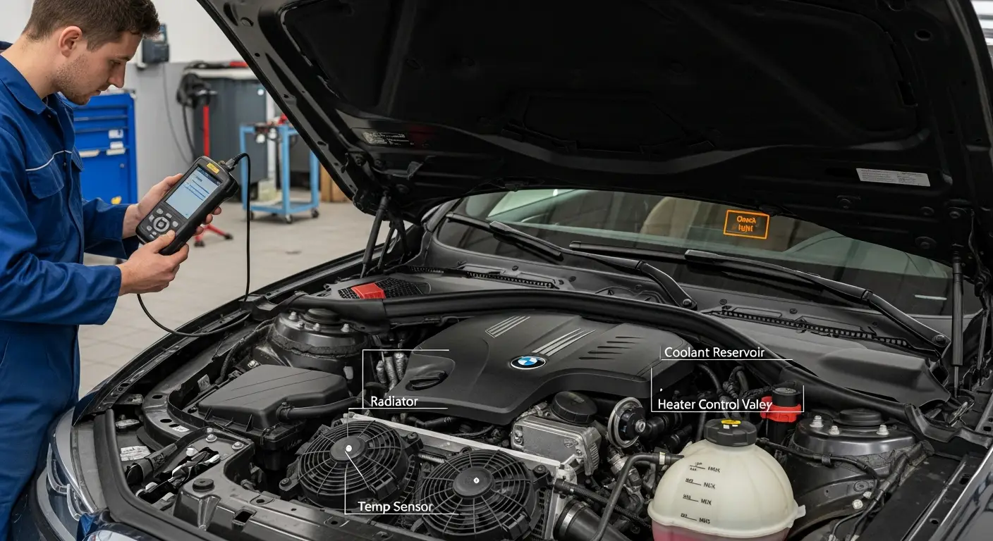 O lumină galbenă de avertizare